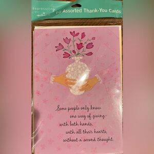 10 Assorted Hallmark Expressssions Thank You Cards